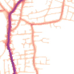 Daytime road noise heatmap for S62 6FS