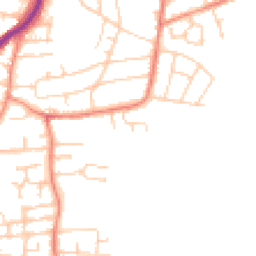 Daytime road noise heatmap for S62 6LB