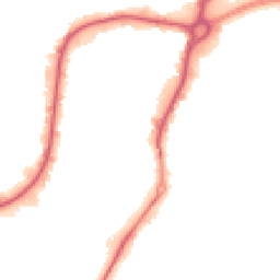 Night-time road noise heatmap for S62 6LJ