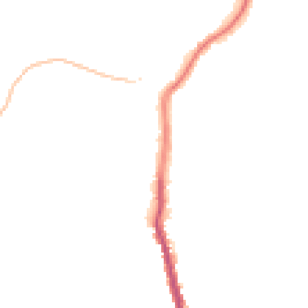 Night-time road noise heatmap for S62 6LP