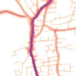Daytime road noise heatmap for S62 6NS