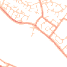 Daytime road noise heatmap for S62 7HF