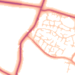 Daytime road noise heatmap for S62 7NN