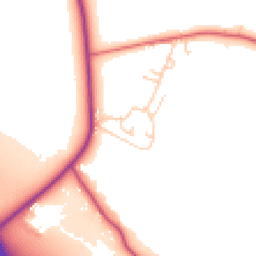 Daytime road noise heatmap for S62 7UP