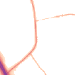 Night-time road noise heatmap for S62 7UW