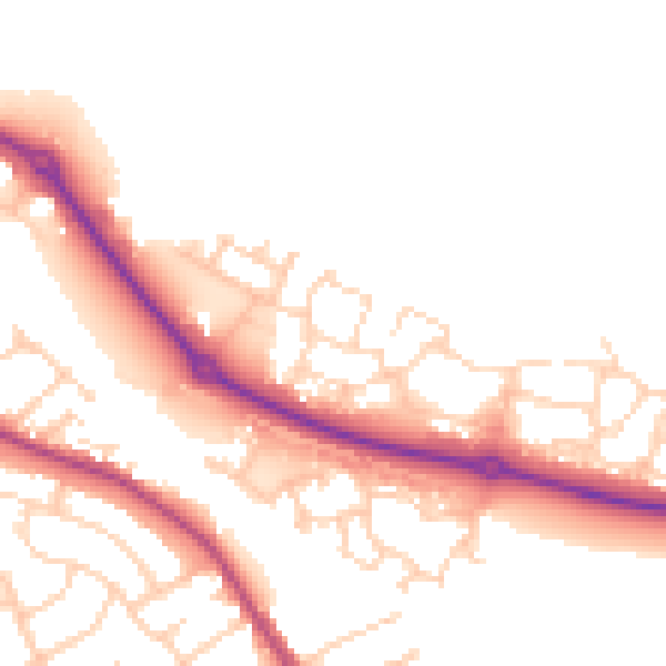 Daytime road noise heatmap for S63 7FH