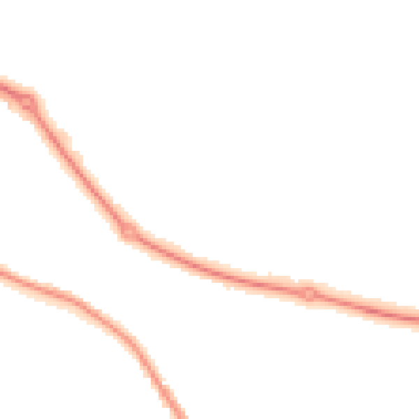 Night-time road noise heatmap for S63 7FH