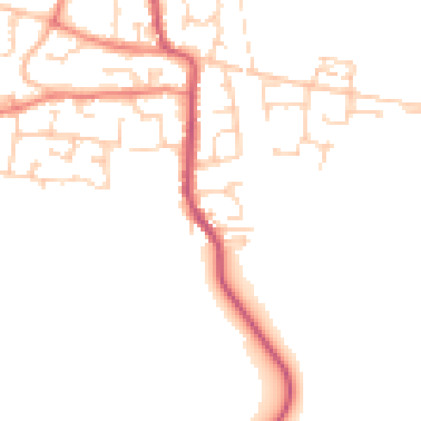 Daytime road noise heatmap for S63 8LZ