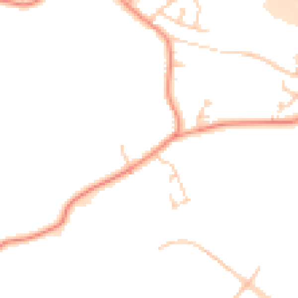 Daytime road noise heatmap for S75 3BE