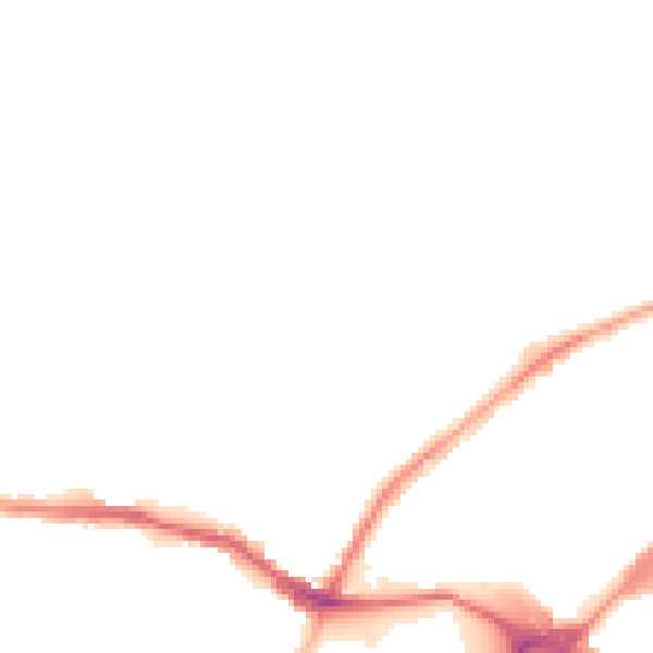 Night-time road noise heatmap for S9 1AA