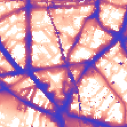 Daytime road noise heatmap for SE1 0AJ