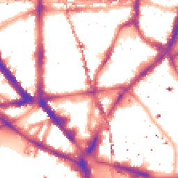 Night-time road noise heatmap for SE1 0AJ