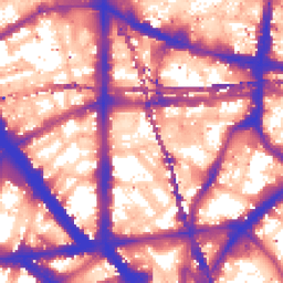Daytime road noise heatmap for SE1 0BH