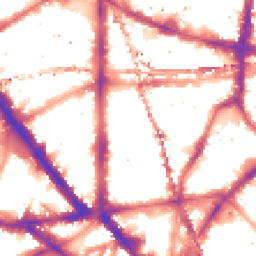 Night-time road noise heatmap for SE1 0BJ
