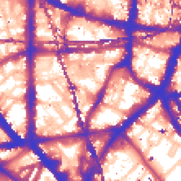 Daytime road noise heatmap for SE1 0BU