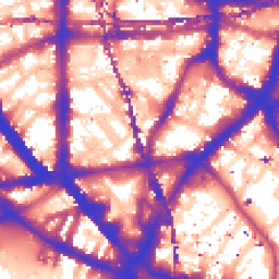 Daytime road noise heatmap for SE1 0DH