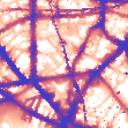 Daytime road noise heatmap for SE1 0DL