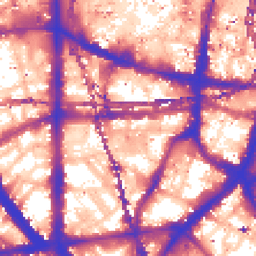 Daytime road noise heatmap for SE1 0DY