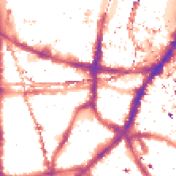 Night-time road noise heatmap for SE1 0FA
