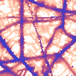 Daytime road noise heatmap for SE1 0QX