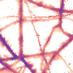 Night-time road noise heatmap for SE1 0QX