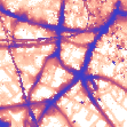 Daytime road noise heatmap for SE1 1HQ