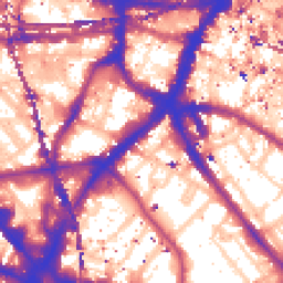Daytime road noise heatmap for SE1 1HX