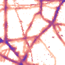 Night-time road noise heatmap for SE1 1PS