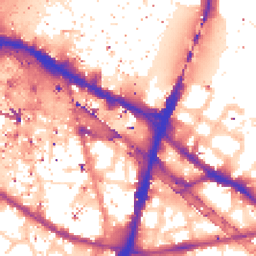 Daytime road noise heatmap for SE1 2EX