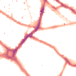 Night-time road noise heatmap for SE1 3AA