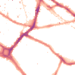 Night-time road noise heatmap for SE1 3DS