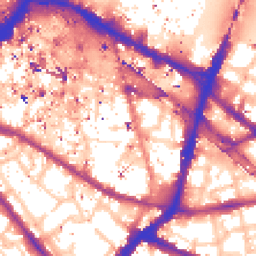 Daytime road noise heatmap for SE1 3HX