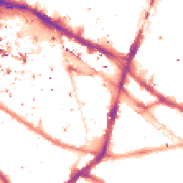 Night-time road noise heatmap for SE1 3JY