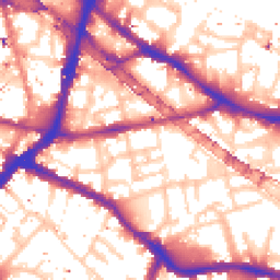 Daytime road noise heatmap for SE1 3NL