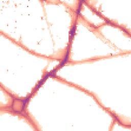 Night-time road noise heatmap for SE1 3NQ