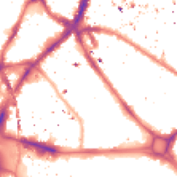 Night-time road noise heatmap for SE1 4JB
