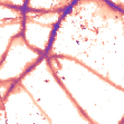 Night-time road noise heatmap for SE1 4NH