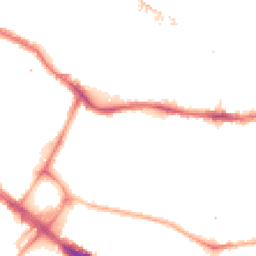 Night-time road noise heatmap for SE1 5PY