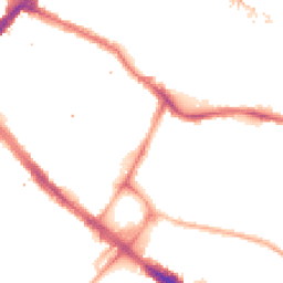 Night-time road noise heatmap for SE1 5SJ