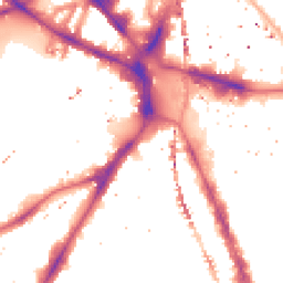 Night-time road noise heatmap for SE1 6SF