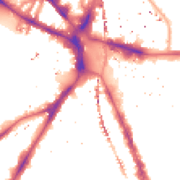Night-time road noise heatmap for SE1 6SL