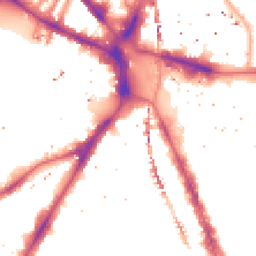 Night-time road noise heatmap for SE1 6TL