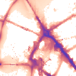 Night-time road noise heatmap for SE1 7GT