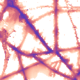 Night-time road noise heatmap for SE1 7QU