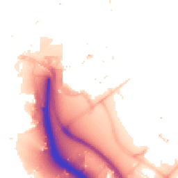 Daytime road noise heatmap for SE10 0BJ