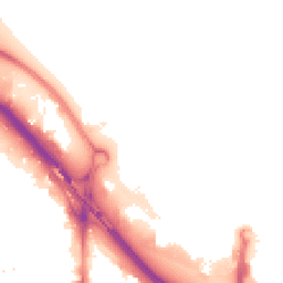 Night-time road noise heatmap for SE10 0BP