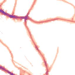 Night-time road noise heatmap for SE10 8HF