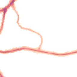 Night-time road noise heatmap for SE10 8HZ