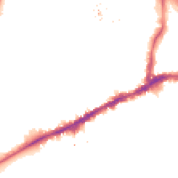 Night-time road noise heatmap for SE10 9AE