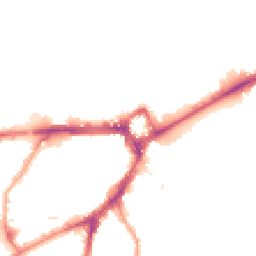 Night-time road noise heatmap for SE10 9GG